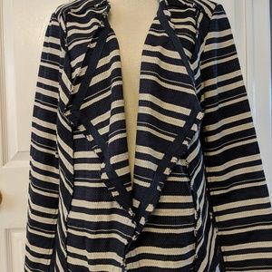 Lane Bryant Navy Striped Blazer NWT Size 18